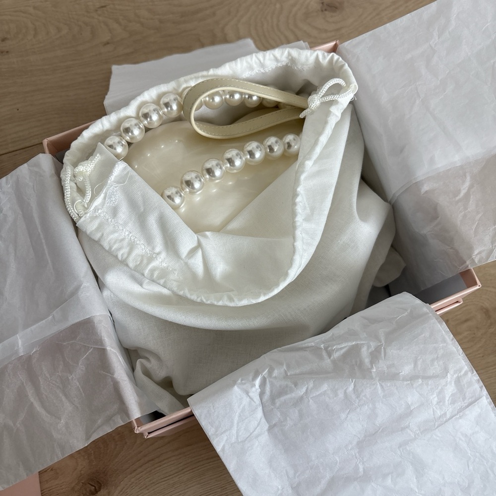 Simone Rocha Perspex Medium Heart Bag - Picture 2 of 5